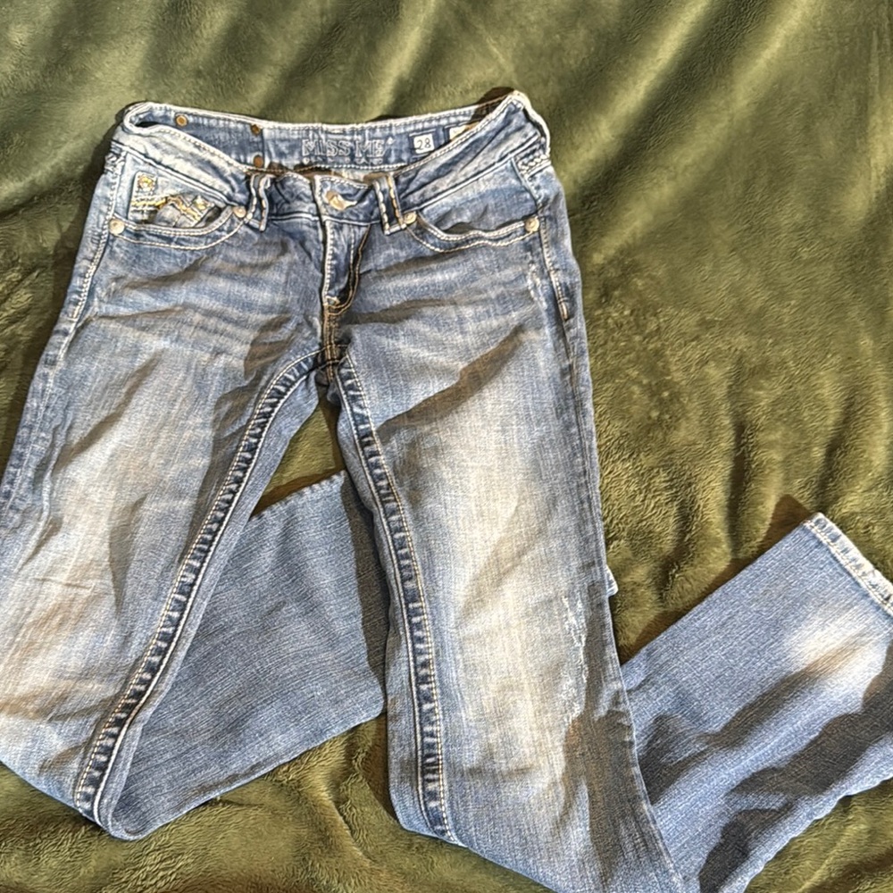 Classic Blue Denim Jeans Miss Me